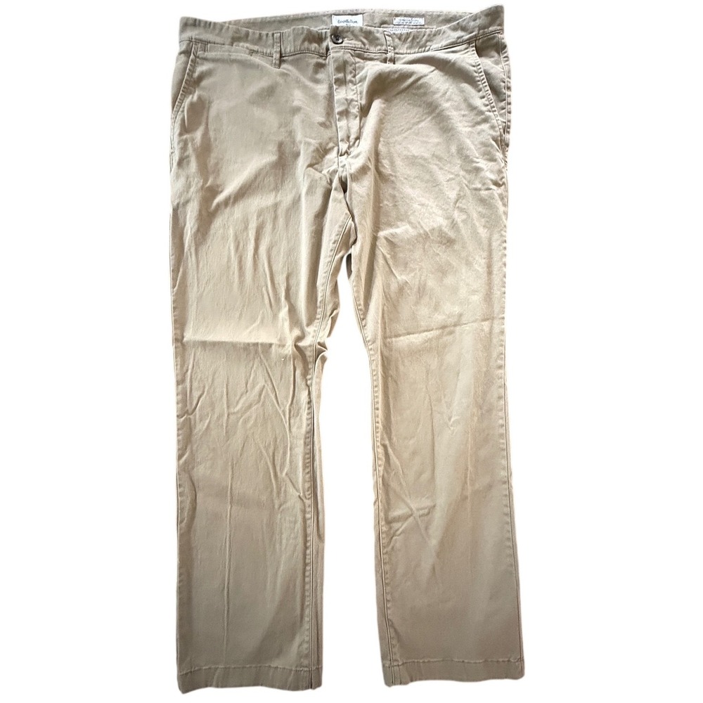 Goodfellow & Co Mens Hennepin Chino Slim Fit Pants‎ 42x30 Sculptural Tan